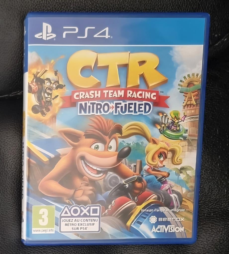 CTR Crash Team Racing Nitro Fueled PS4/PS5, Ophalen of Verzenden