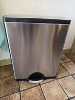 Simplehuman Pedaalemmer RVS - 65x50x25 cm, Ophalen
