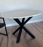 Eettafel marmeren, Ophalen, 200 cm of meer, 50 tot 100 cm, Zo goed als nieuw
