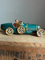 Oud blikken race auto met sleutel, Antiek en Kunst, Antiek | Speelgoed, Ophalen of Verzenden