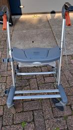 Rollator in hoogte verstelbaar, opbergvak, mandje ZGAN, Ophalen
