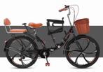 Vouwfiets 24 inch met 2 kinderzitjes - Zeer goede staat, Fietsen en Brommers, Ophalen of Verzenden, Zo goed als nieuw, 20 inch of meer