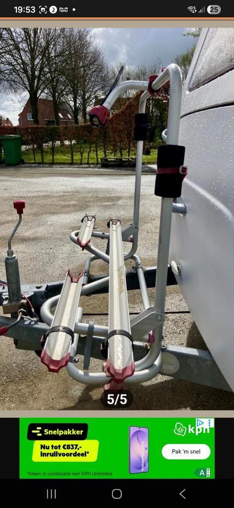 Fietsen drager, Caravans en Kamperen, Ophalen of Verzenden