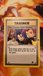 Here Comes Team Rocket Celebrations 25, Ophalen of Verzenden, Zo goed als nieuw, Losse kaart