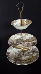 Cake Stand ETAGIÈRE Grindley Pottery Quiet Day Staffordshire, Ophalen of Verzenden