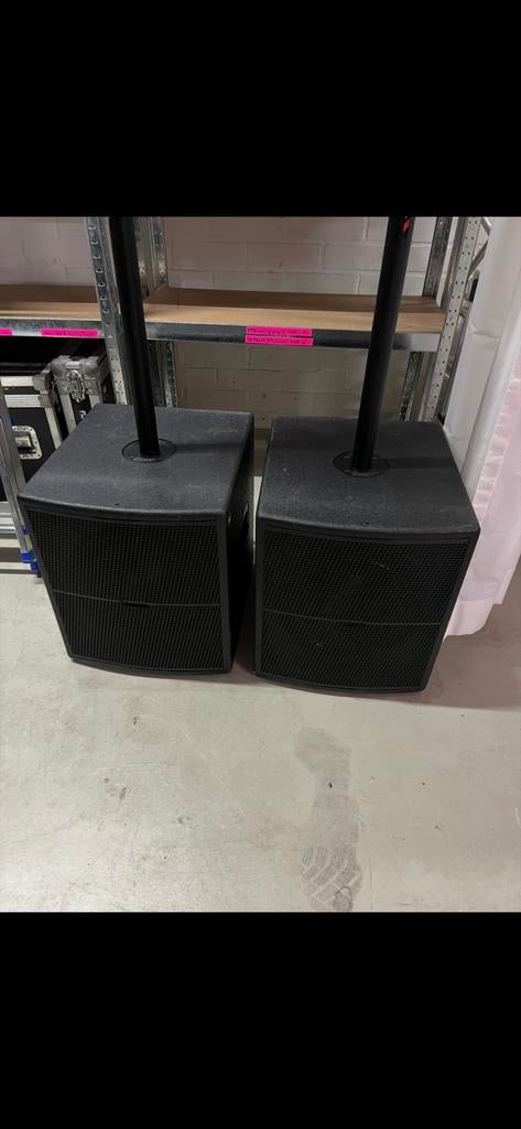 Proel speaker set passive met fane laag drivers, Ophalen of Verzenden, Zo goed als nieuw, 500 tot 1000 watt, P.A.