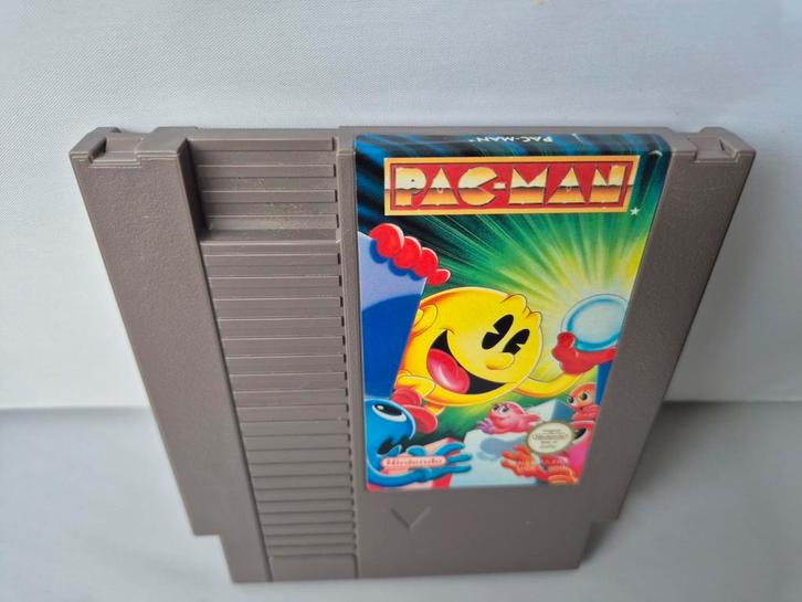 Pac-Man PacMan NES, Spelcomputers en Games, Games | Nintendo NES, Zo goed als nieuw, Avontuur en Actie, 1 speler, Vanaf 3 jaar