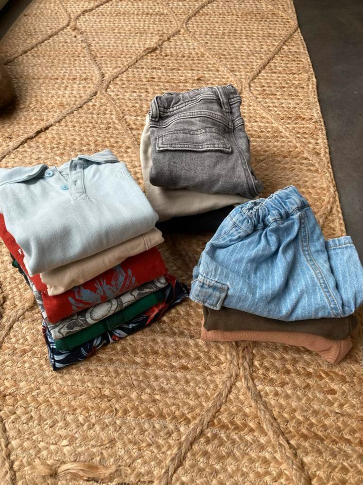 Kledingpakket jongen maat 104/110 - Diverse merken, Kinderen en Baby's, Kinderkleding | Kinder-kledingpakketten, Gebruikt, Maat 104
