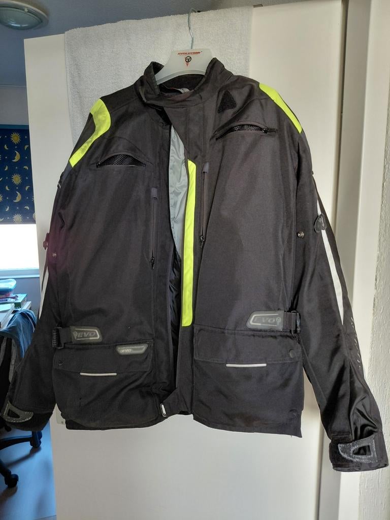 Heren motorjas evo maat xyl, Motoren, Kleding | Motorkleding, Ophalen of Verzenden, Tweedehands, Heren, Jas | textiel