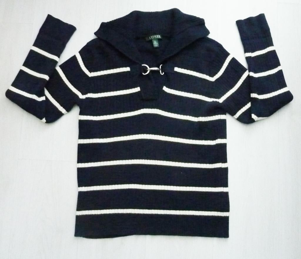 Ralph Lauren Trui, Blauw, Maat 42/44 (L), Ophalen of Verzenden, Zo goed als nieuw