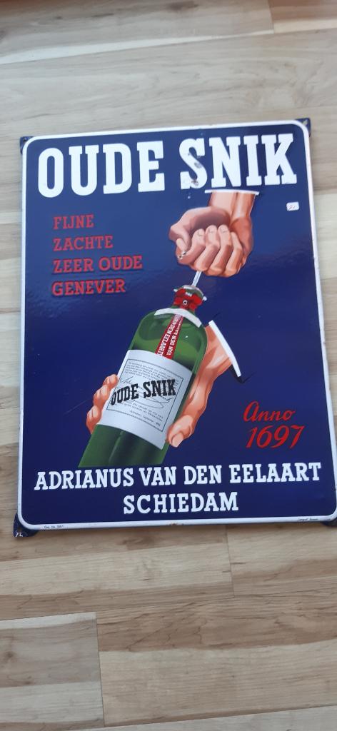 EMAILLE RECLAMEBORD, Verzamelen, Merken en Reclamevoorwerpen, Ophalen of Verzenden, Gebruikt, Reclamebord