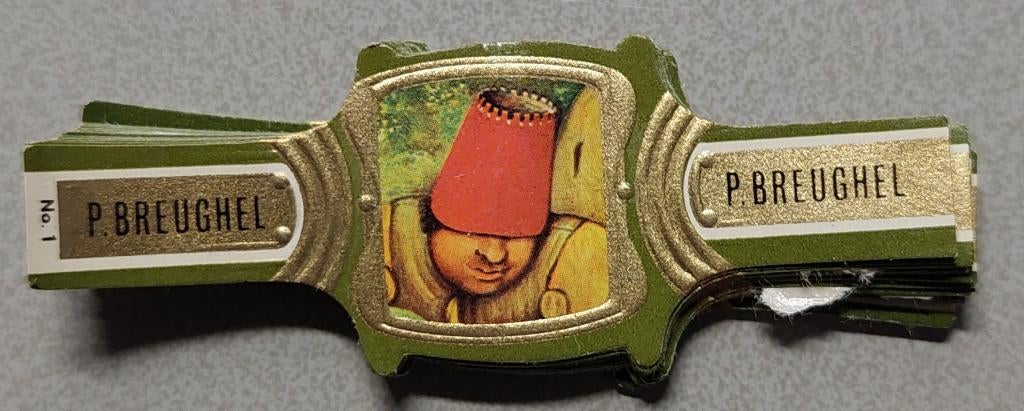 Sigarenbandjes, Ophalen of Verzenden, Gebruikt, Sigarenbandjes