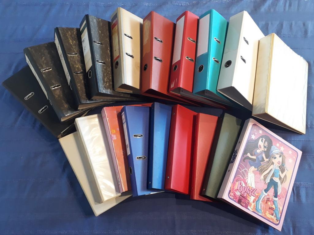 Gratis ordners of mappen, Ophalen