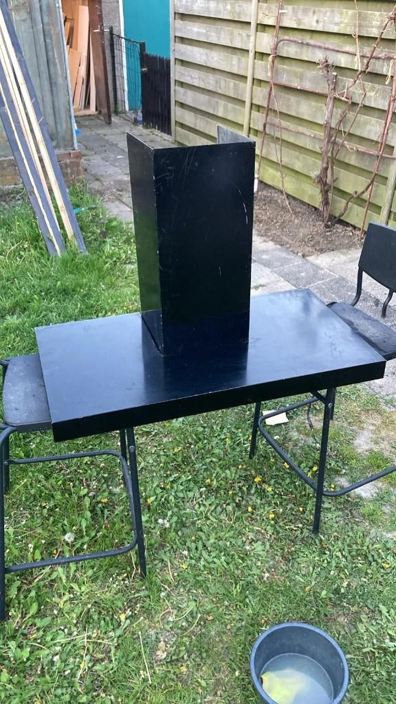 Afzuigkap M-system - 90 cm, Witgoed en Apparatuur, Afzuigkappen, Ophalen, Gebruikt, Wandschouwkap, 400 tot 600 m³ per uur