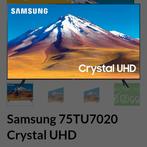 GRATIS OPHALEN Kapotte 75 inch Samsung tv, Ophalen, Gebruikt, 50 Hz, Samsung