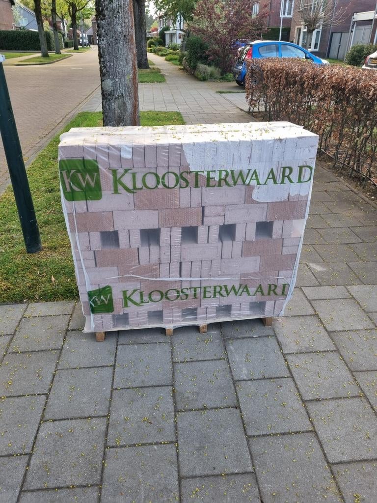 Pallet metselstenen 400 stuks gevelstenen bakstenen, Ophalen, Nieuw, Bakstenen