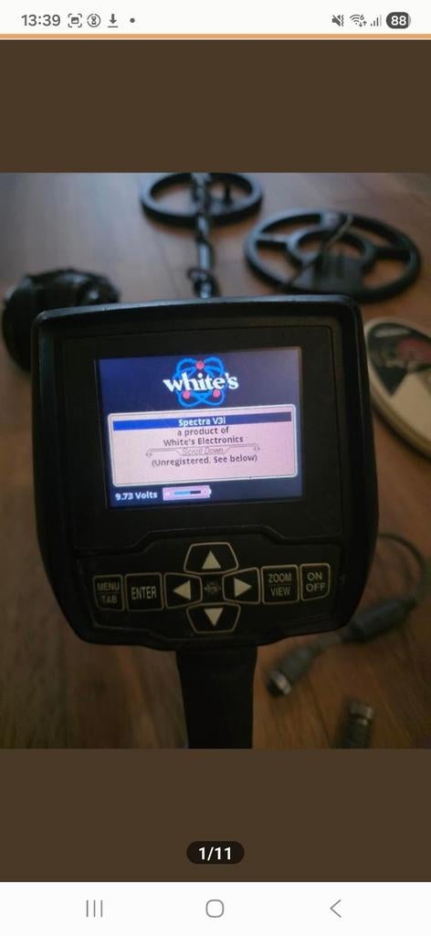 Whites V3i, Gebruikt, Meer dan 30 cm, Ophalen of Verzenden, White's