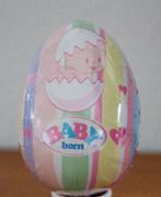 Baby born jurkje in ongeopende PAAS Ei nieuw!!, Ophalen of Verzenden, Nieuw, Babypop