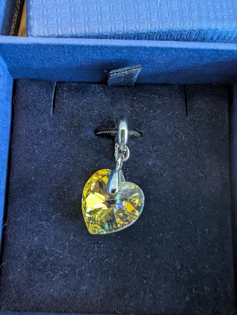 Swarovski Hart Bedel - Nieuw in Doos, Overige merken, Glas of Kristal, Nieuw, Ophalen of Verzenden