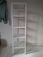 Witte stellingkast, badkamerkast van Ikea, Ophalen, Gebruikt