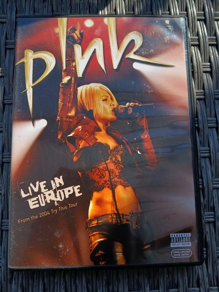 P!nk Live in Europe DVD, Cd's en Dvd's, Ophalen of Verzenden