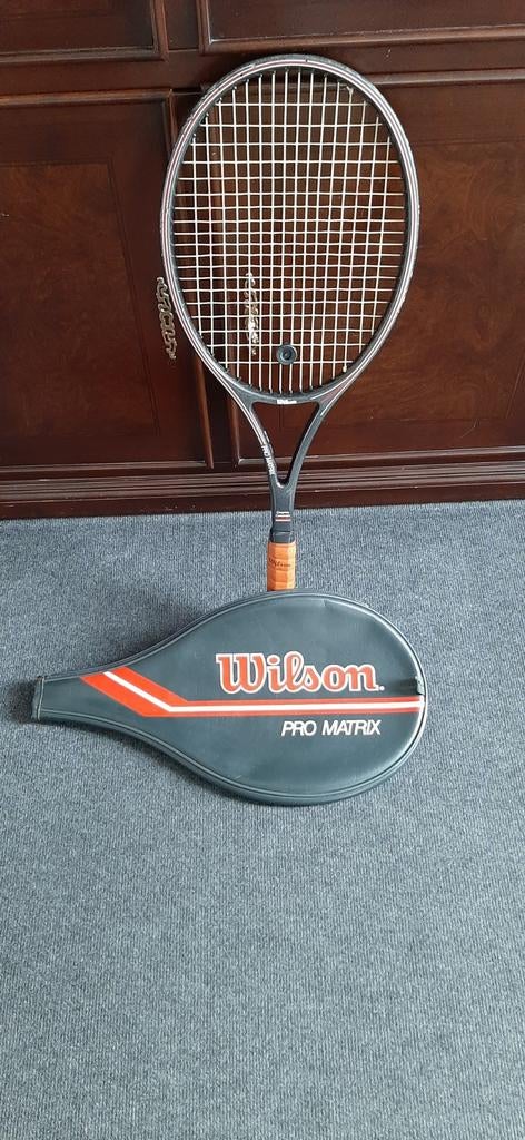 Wilson Pro Matrix Tennisracket met hoes, Gebruikt, Ophalen of Verzenden, Wilson, Racket