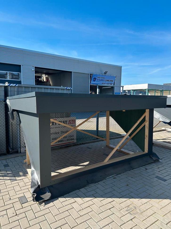 Kunststof Dakkapel Trespa 7016 - PIR isolatie, EPDM dakbedek, Doe-het-zelf en Verbouw, Glas en Ramen, Nieuw, Overige typen, 120 tot 160 cm