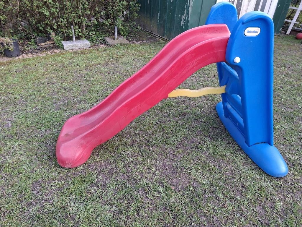 buiten speelgoed glijbaan, Ophalen, Zo goed als nieuw, Glijbaan