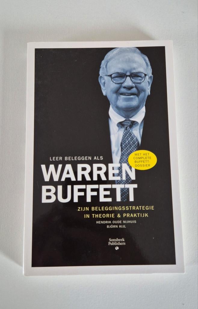 Leer beleggen als Warren Buffett - Theorie & Praktijk, Ophalen of Verzenden, Zo goed als nieuw, Geld en Beleggen, Hendrik Oude Nijhuis, Bjorn Kuil