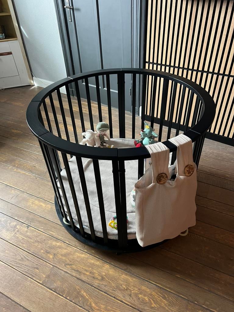 Ronde baby box, Kinderen en Baby's, Boxen, Ophalen, Gebruikt, Rond, In hoogte verstelbaar