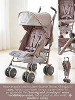 Maclaren Techno XT Buggy – Taupe, Kinderen en Baby's, Buggy's, Ophalen, Zo goed als nieuw, Maclaren, Zonnekap
