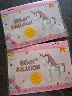 Mega Unicorn Folie Ballon - 116cm Groot!, Ophalen of Verzenden, Nieuw, Versiering, Verjaardag