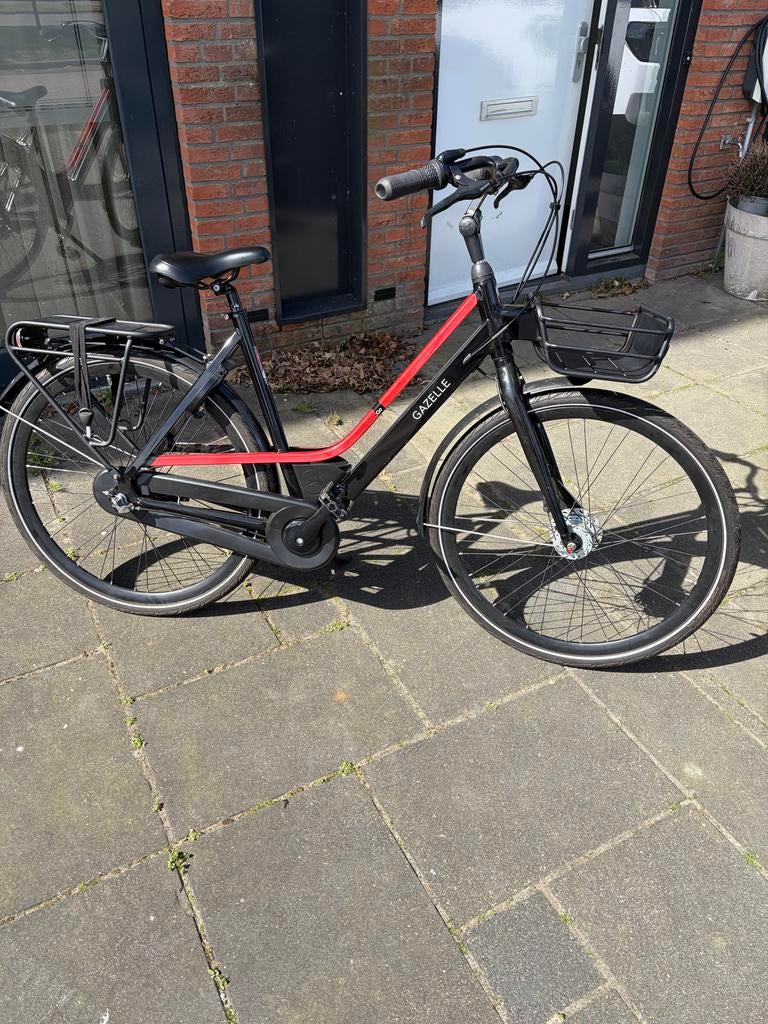 Gazelle CityGo C7 Damesfiets met voordrager, 53 tot 56 cm, Velgrem, Versnellingen, Ophalen of Verzenden