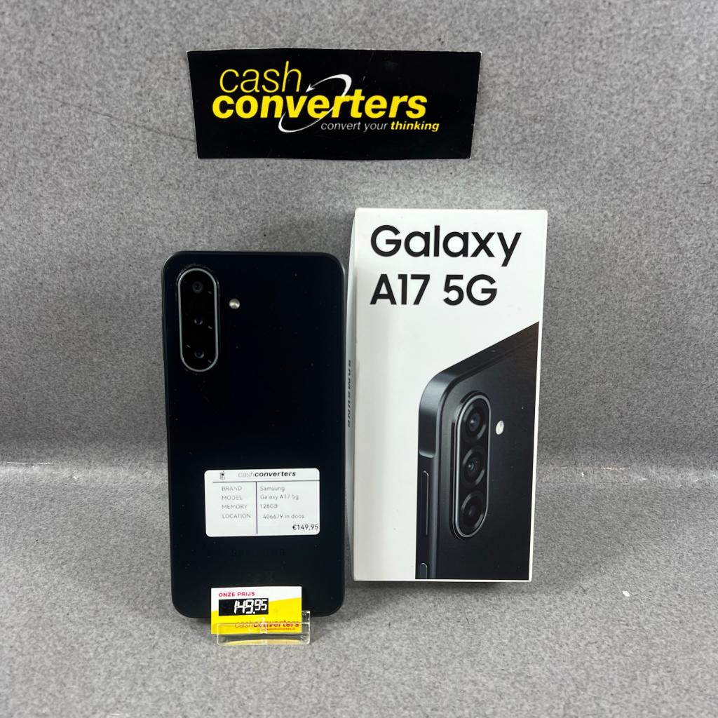 Samsung Galaxy A17 5G | 128GB | in doos | 406679, Zwart, Touchscreen, Ophalen of Verzenden, Zo goed als nieuw