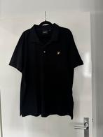 Zwarte polo van Lyle & Scott, Kleding | Heren, Ophalen of Verzenden, Zo goed als nieuw, Maat 56/58 (XL), Zwart