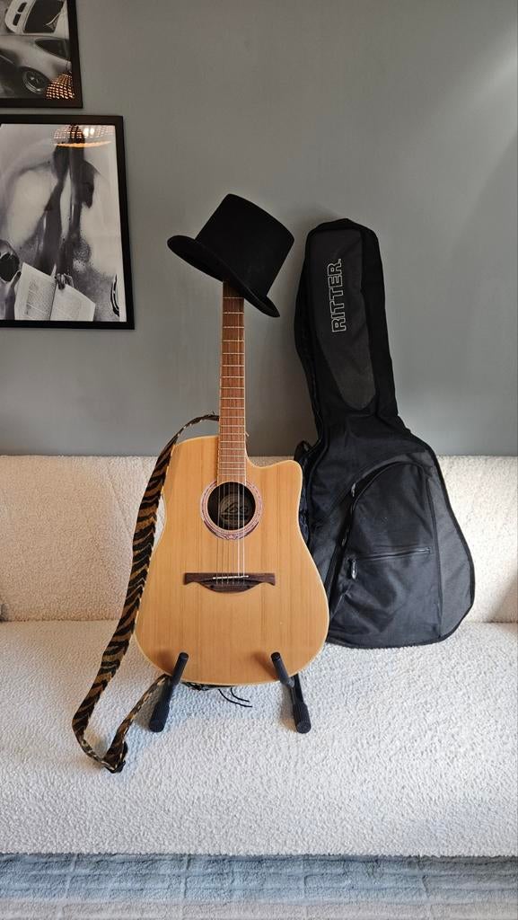 LAG 4Seasons Autumn 300DCE akoestische gitaar, Ophalen of Verzenden, Gebruikt, Western- of Steelstringgitaar