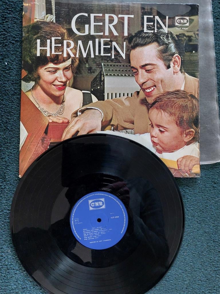 Gert en Hermien - LP met orginele handtekeningen, Ophalen of Verzenden