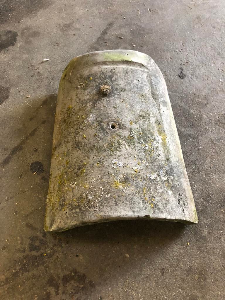 Blauw gesmoorde vorsten, Doe-het-zelf en Verbouw, Dakpannen en Dakbedekking, Ophalen, Gebruikt, Steen of Klei, 15 m² of meer