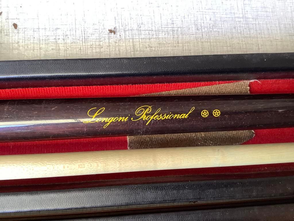 Longoni professional 2 sterren keu biljartkeu, Ophalen, Gebruikt, Keu of Ballen