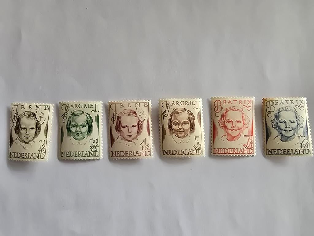 Nvph, 454,455,456,457,458,459,, Postzegels en Munten, Postzegels | Nederland, Ophalen