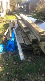 Gratis afhalen balken 17x7x400 cm, Ophalen, Zo goed als nieuw, Balk, Vuren