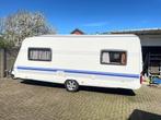 HOBBY EXCELLENT 495 – bj 2007 met 2 lengtebedden!, Caravans en Kamperen, Caravans, Rondzit, Hobby, Particulier, Koelkast