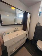 Badkamer kasten en wasbak meubel, Ophalen, Gebruikt, 50 tot 100 cm, 25 tot 50 cm