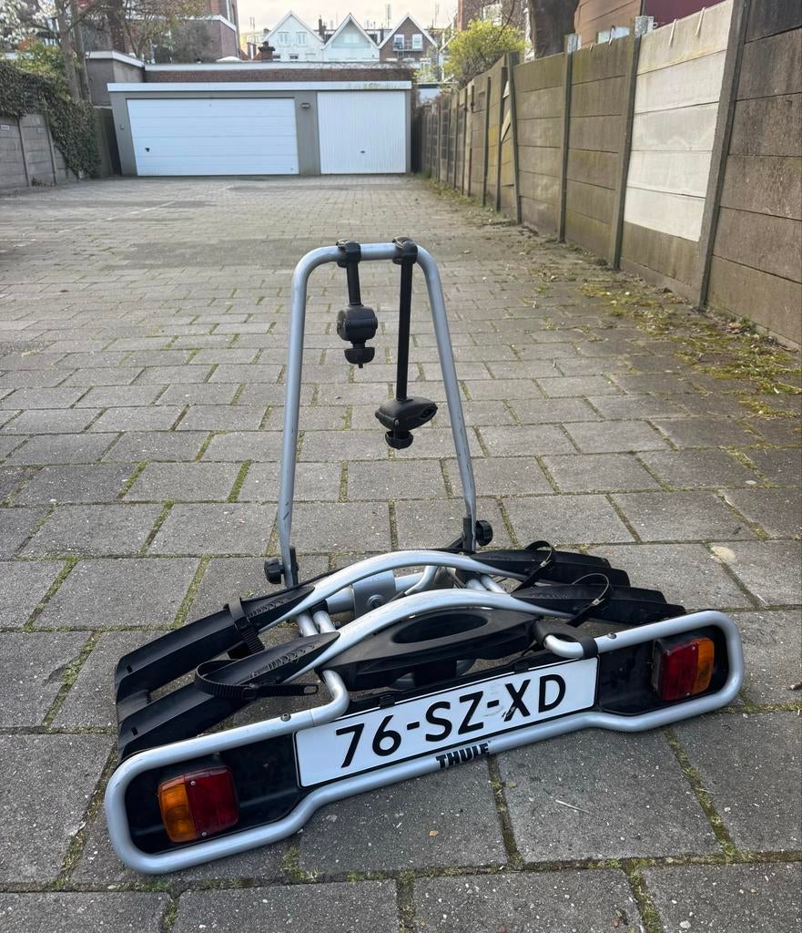 Fietsenrek voor op trekhaak, Ophalen, 2 fietsen, Gebruikt, Trekhaakdrager