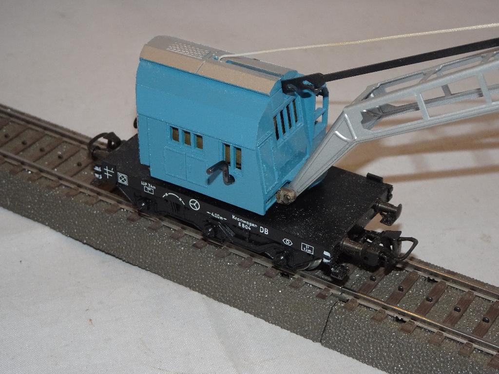 Marklin 3 assige kraanwagon 4611 nieuw in OVP (#913), Wisselstroom, Ophalen of Verzenden, Märklin, Nieuw
