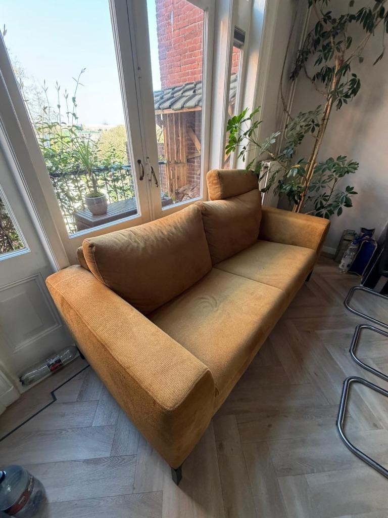 Bank Montèl 180x90cm. Ophalen Utrecht 75 euro., Huis en Inrichting, Banken | Bankstellen, Ophalen, Gebruikt, 150 tot 200 cm, Tweepersoons