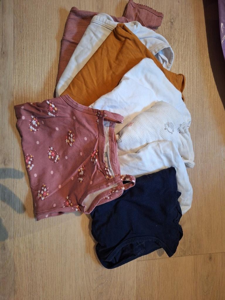 8 Rompertjes Maat 62/68, Nacht- of Onderkleding, Gebruikt, Jongetje of Meisje, Ophalen of Verzenden