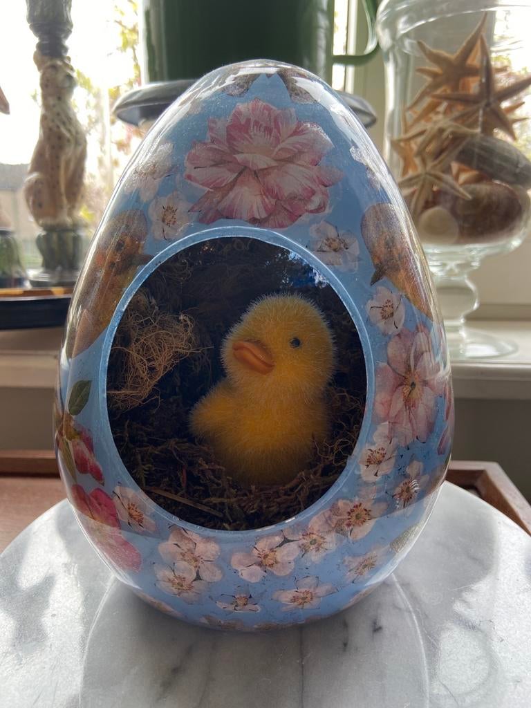 paas ei decopage, Diversen, Ophalen