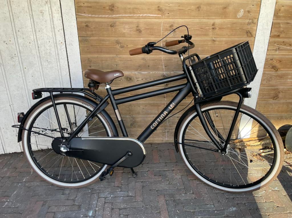 Cortina U4 transporter jongensfiets 26 inch, Terugtraprem, Versnellingen, Zo goed als nieuw, Ophalen