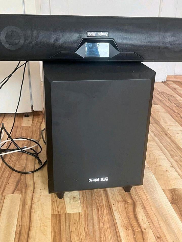 Teufel Cinebar THX 52 SB soundsysteem, Ophalen of Verzenden, Zo goed als nieuw